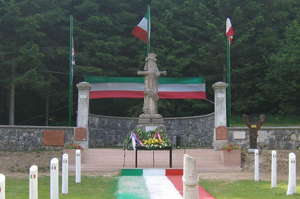 Inaugurazione Cimitero Militare Val Magnaboschi